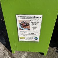   at The Sumac Cafe in Nottingham