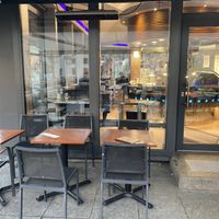 Blick von außen  at Rischart: Café am Markt in Munich