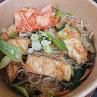 japchae at Kimbu Korean Kimbap & Burger in Munich