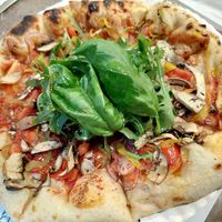 Vegana pizza at Ciao Pizzeria Funchal in Funchal