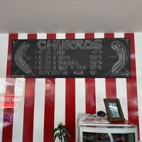 opciones de churros  at Churros Manolo in Punta Del Este