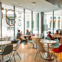 Seating indoor and outdoor   at Cafe Gio in Denver