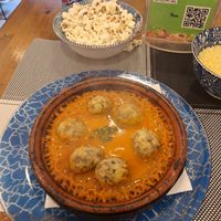vegan kofta tangine at Enjoy Your Meal in Marrakech