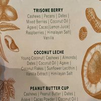 Dessert menu  at Ras Plant Based - West Village  in New York City