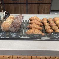 Donuts, croissants   at Earth Bakery in Yokohama