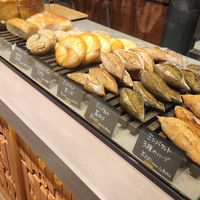 Bagels/baguettes at Earth Bakery in Yokohama