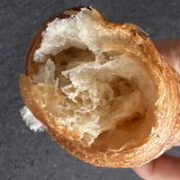Beautiful flakey croissant   at Earth Bakery in Yokohama