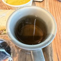 Jasmin tea  at Earth Bakery in Yokohama