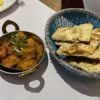 Bombay aloo- yum yum!  at Drummond Villa in North West London