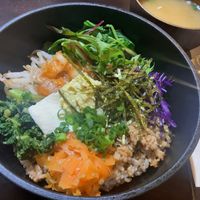 Vegan bibimbap！ at LOTUS CAFE TOKYO in Tokyo