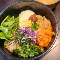 Bibimbap at LOTUS CAFE TOKYO in Tokyo