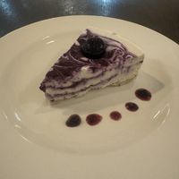 Vegan blueberry cake (non baked)  at LOTUS CAFE TOKYO in Tokyo