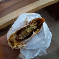 Falafel Wrap at El Armadillo - La Troca Zipolite in Zipolite