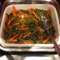 Steamed vegetables  at DXB - Marhaba Lounge - T1  in Dubai