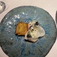 Celeriac and sugar beets   at Mikla Restaurant in Istanbul