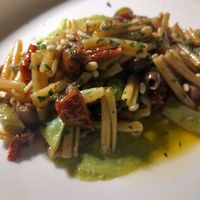 Main - pasta, simple but delicious at Tantaluna in Fuerteventura