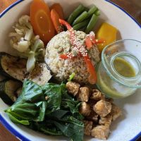   at The Garden Kafe at The Yoga Barn in Ubud