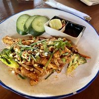 Pad Thai (vegan)  at The Garden Kafe at The Yoga Barn in Ubud