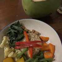   at The Garden Kafe at The Yoga Barn in Ubud