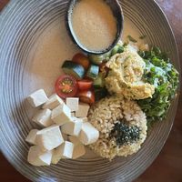   at The Garden Kafe at The Yoga Barn in Ubud