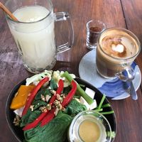 macro bowl - vegan & gf at The Garden Kafe at The Yoga Barn in Ubud