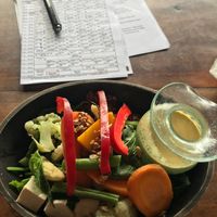 Macro Bowl - simply the best at The Garden Kafe at The Yoga Barn in Ubud