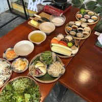 Workshop with Vang  at Rau Ơi Eatery in Hoi An