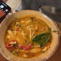 Tom yum  at Rau Ơi Eatery in Hoi An