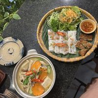 Udon noodles   at Rau Ơi Eatery in Hoi An