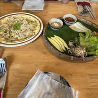 Vietnamese style pancake  at Rau Ơi Eatery in Hoi An