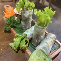 fresh spring rolls  at Rau Ơi Eatery in Hoi An