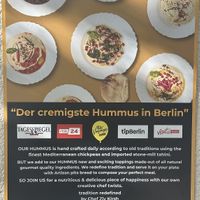   at Hummus Studio in Berlin