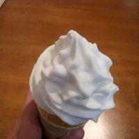 Temptation Soft Serve served in the summer. at Vegan Rapide - Sherbrooke in Montreal