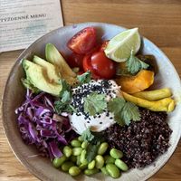 Budha bowl  at VegÁno in Liptovsky Hradok