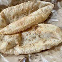 Bread with the chole   at Namaste Inbhir Nis  in Inverness