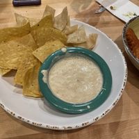 Vegan queso (I didn’t really love this)  at Crafted The Art of the Taco in Greensboro