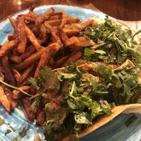 Messenger taco with chofu  at Crafted The Art of the Taco in Greensboro