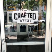 Outside  at Crafted The Art of the Taco in Greensboro