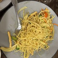 Singapore noodles  at Shanghai Villa in New York City