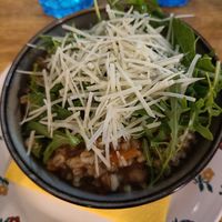 Risotto with mushrooms at Vieta in Vilnius