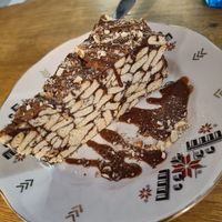 Cookie cake at Vieta in Vilnius