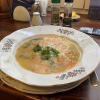 Carrot Soup  at Vieta in Vilnius