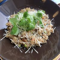 Risotto with mushrooms   at Vieta in Vilnius