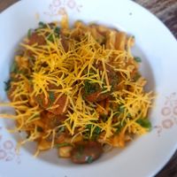 Main dish at Vieta in Vilnius