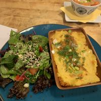 Cracking shepherd’s pie with home-made kimchi    at Vieta in Vilnius