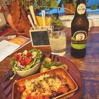 tofu steak at Vieta in Vilnius