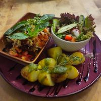 Tofu at Vieta in Vilnius