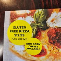Menu information at Jad's Pizza in Downingtown