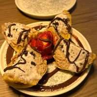 Tempura helado  at Bigan in Mexico City