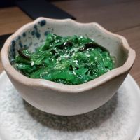 Wakame salad at Bigan in Mexico City